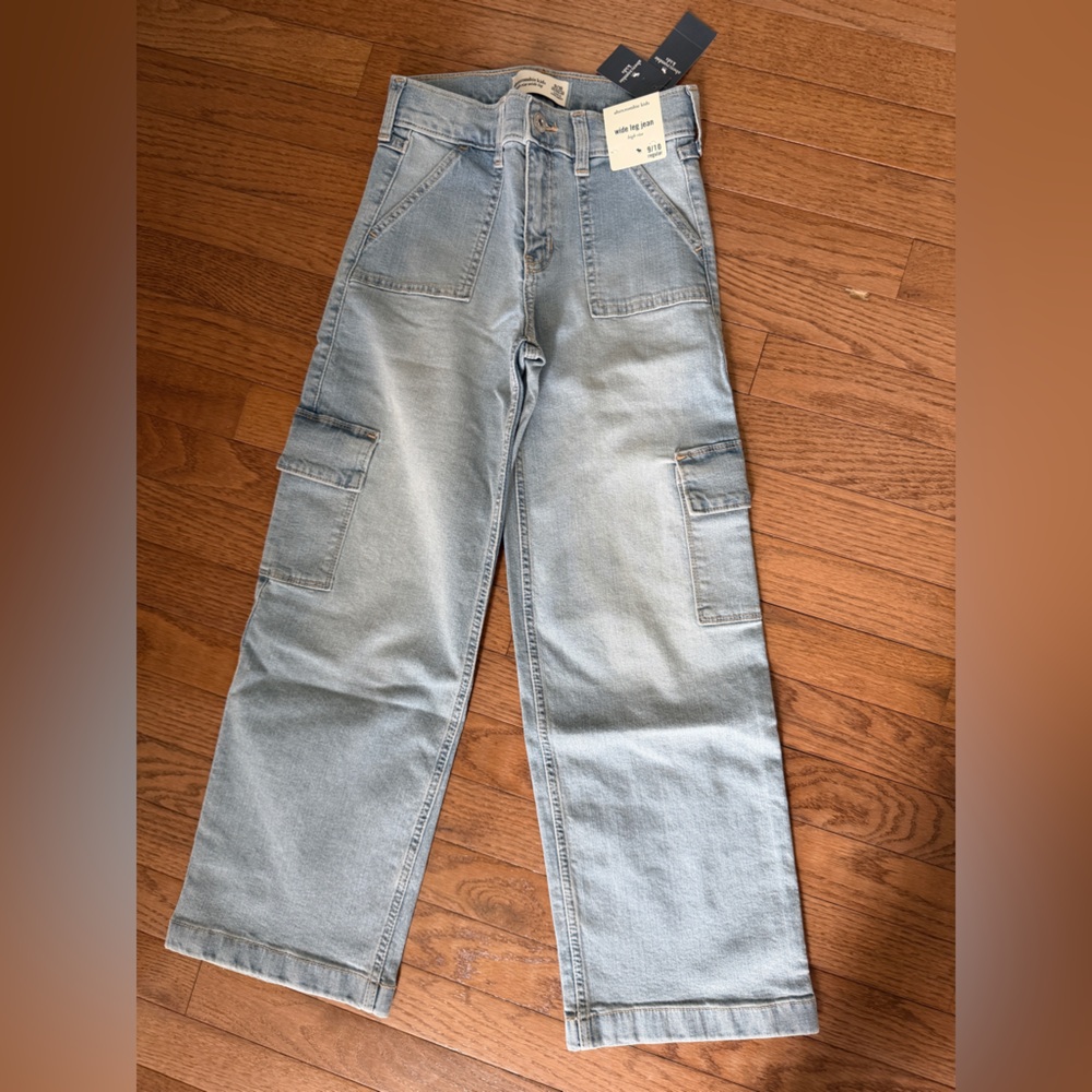abercrombie kids Light Blue Straight Carpenter Jeans